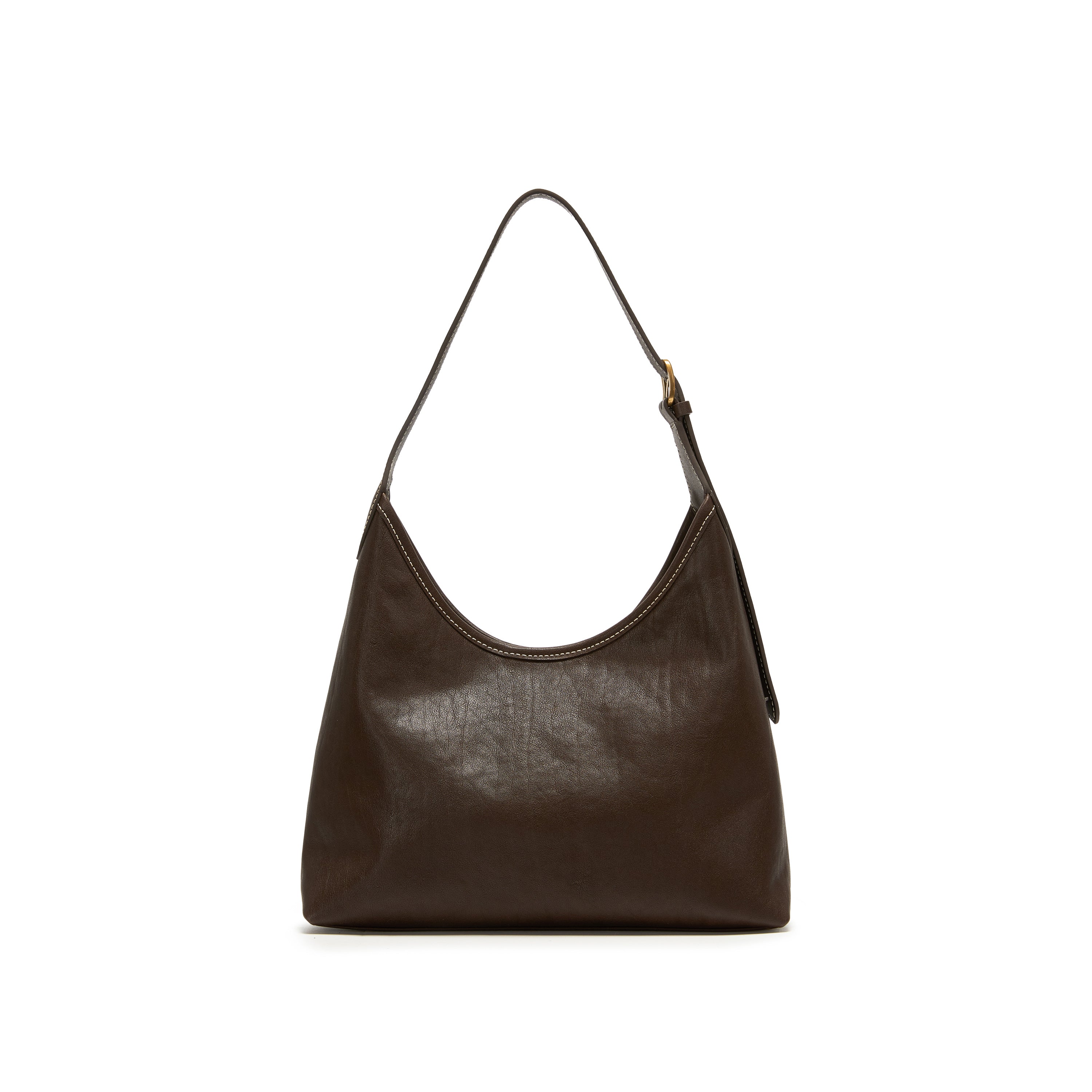 Cafe Noir Lucky Charm Leather Hobo Bag - Image 3