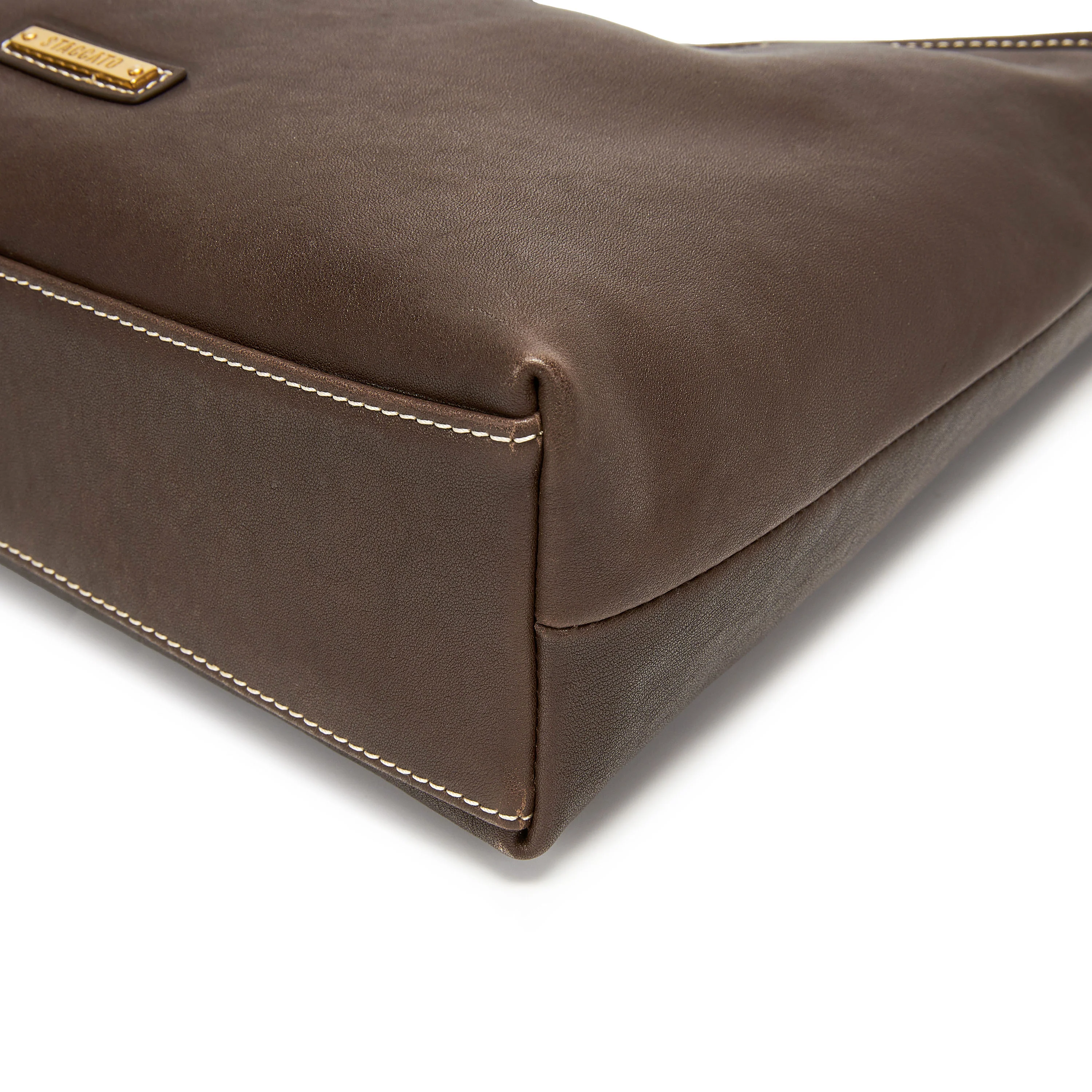 Cafe Noir Lucky Charm Leather Hobo Bag - Image 5